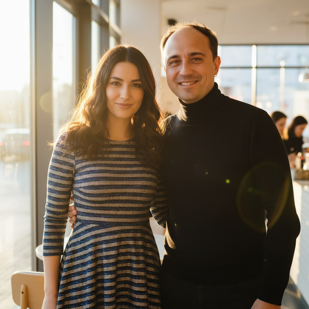 Optical illusion image used to compare different perceptions of AI-written text