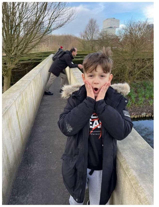 A walk to school and a conversation about pi